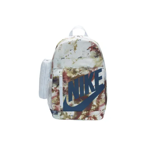 Nike Elemental Ткань Рюкзак Маленький Унисекс Футбольно-серый Трава Синий