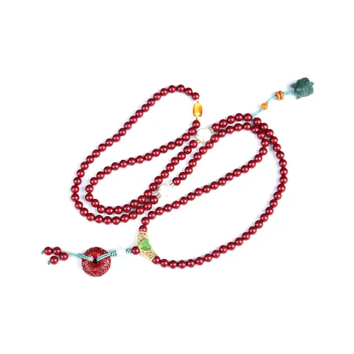 AWD Цветная глазурь Браслеты Красный Женские