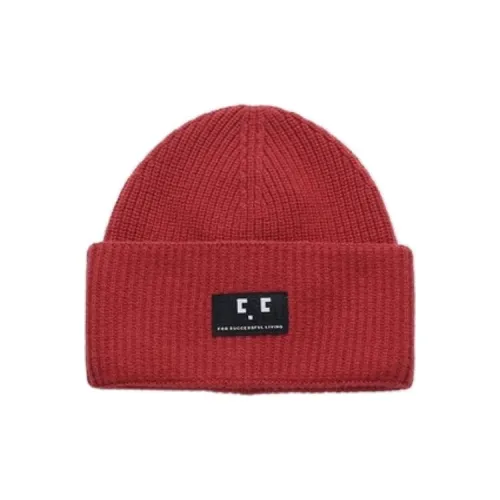 DIESEL Шерые Шапки Красный Мужской