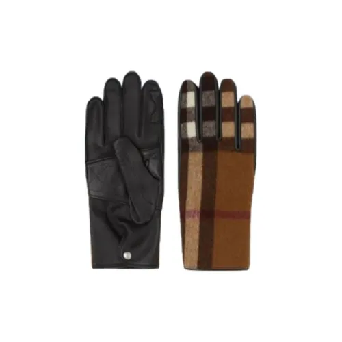 Burberry Шерсть Перчатки Многоцветные Мужские