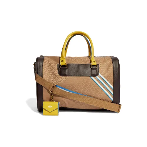 Adidas Originals Переработанный полиэстер Дорожная сумка Сумка через плечо Сумка Обычная Унисекс Коричневый