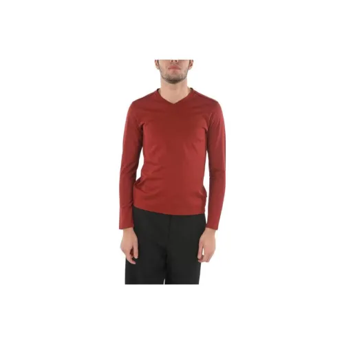 Hugo Boss Red Men's T-Shirts Hugo Boss Красные Мужские Футболки