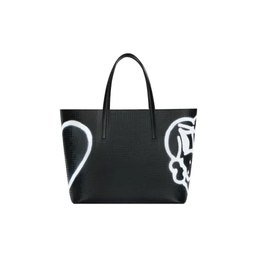 GIVENCHY Телячья кожа Тоут Сумка Сумка для покупок Сумка на плечо Сумка Обычная Женская Черная