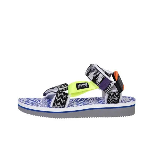 Suicoke Модные Сандалии Мужские Синие Черные