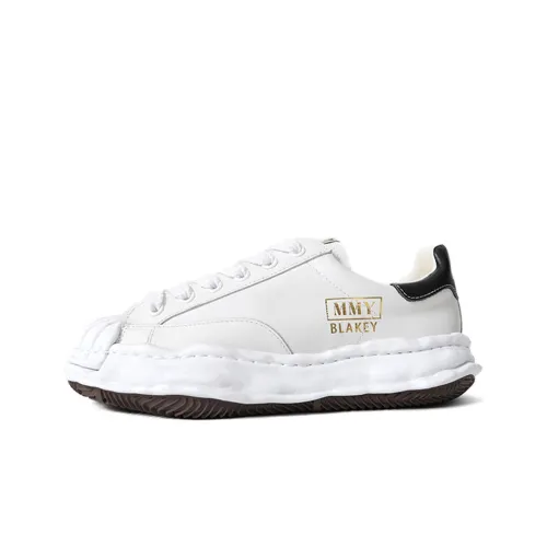 MIHARA YASUHIRO Blakey Low Топ Стильные Скейтбординги Унисекс Белый