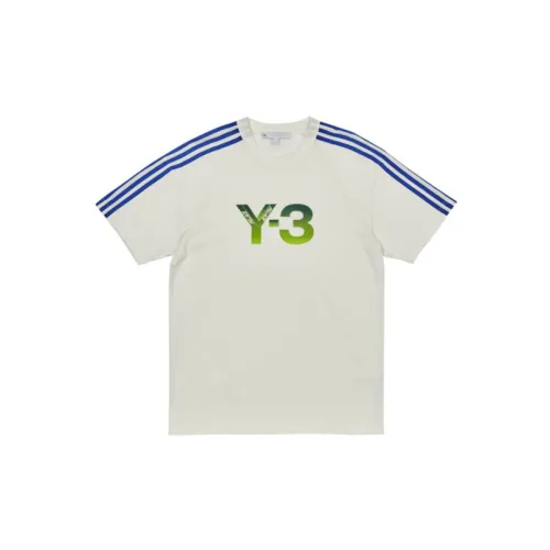 Y 3 X Дворцовый Co Branded Белая Унисекс Футболка