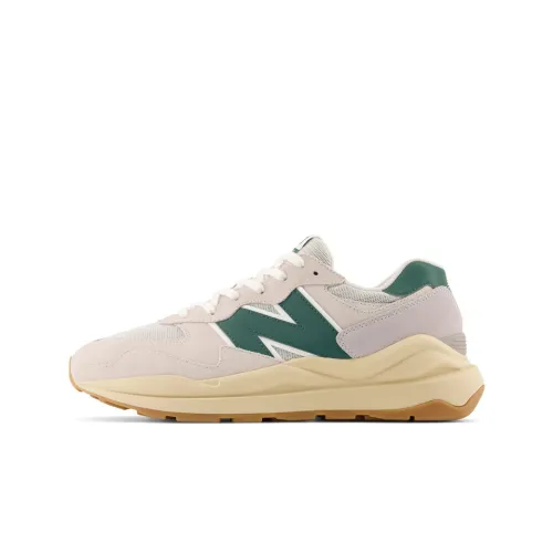 New Balance NB 5740 Low Топ Повседневные Беговые Кроссовки Унисекс Бежевый Зеленый