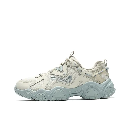 FILA Fluid 4 Кэжуал Низкий Топ Белый Спаржа/Сливочный Женский