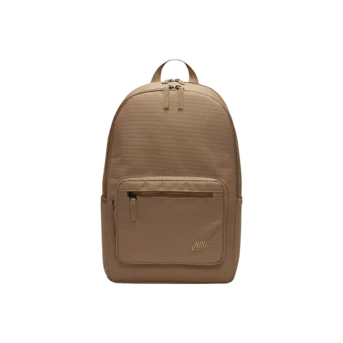Nike Heritage Polyester Backpack Regular Unisex Brown Найк Heritage Полиэстер Рюкзак Стандартный Унисекс Коричневый