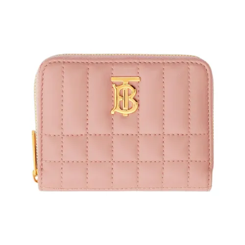 Burberry Lola Сумка Лоскутное шитье Овечья шкура Кошелек Маленький Женские Темно-розовый