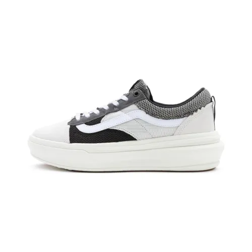 Vans Old Skool Collection Overt Plus CC Low Скейтборд Кроссовки Unisex Белый Черный