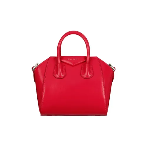 GIVENCHY Antigona Сумка через плечо из коровьей кожи мини-сумка женская красная