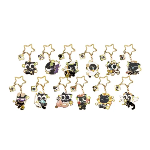 Dream Castle Ло Сяохэй двенадцать созвездий Подвеска Слепые коробки Полный набор 12 шт