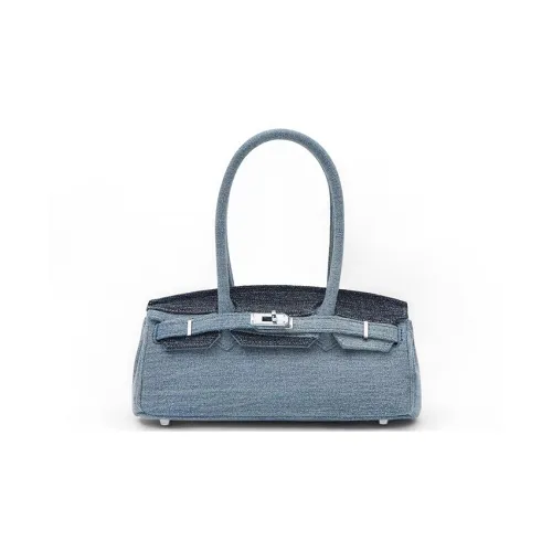 Margin Goods Canvas Bag Mini Women's Blue Black Маржин Гудс Холст Сумка Мини Женская Синий Черный