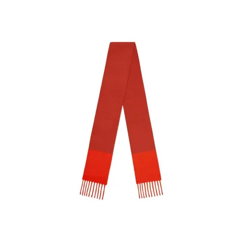 HERMES Вязаный шарф Женский Вермиллион