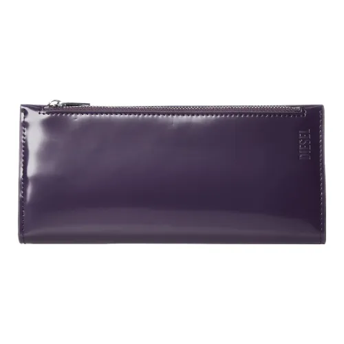 DIESEL Кошелек из коровьей кожи женский фиолетовый