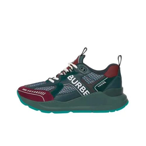 Burberry Низкий Топ Спортивная Повседневная Обувь Мужская Зеленая