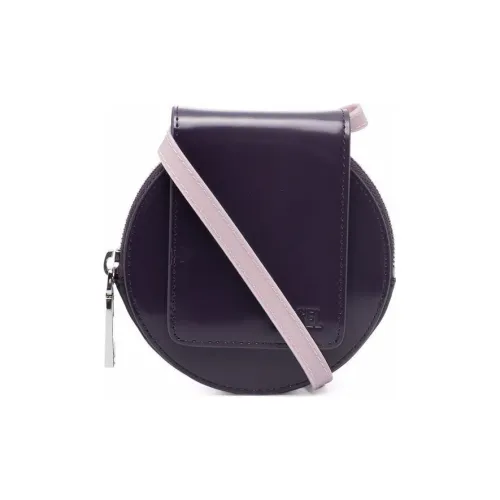 DIESEL Сумка через плечо из коровьей кожи кошелек женский фиолетовый