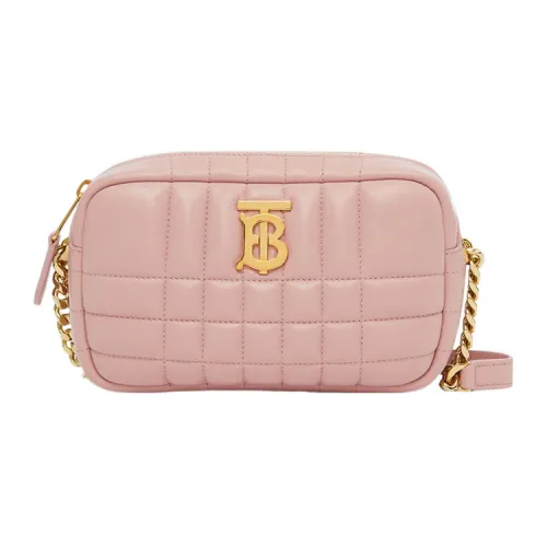 Burberry Lola Сумка из овечьей кожи Camera Сумка Сумка через плечо Сумка на плечо Женская Розовая