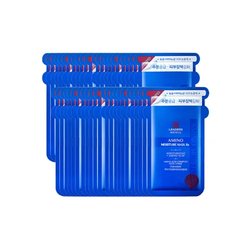 Маска для лица Leaders Sheet Masks увлажняющая унисекс