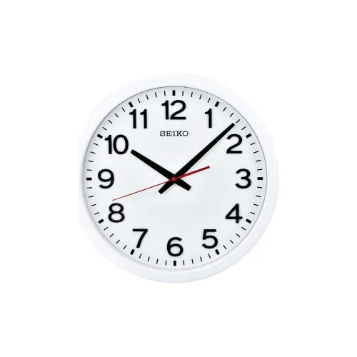 SEIKO Механизм плавного хода секундной стрелки Стена Часы Унисекс Белый QXA732W