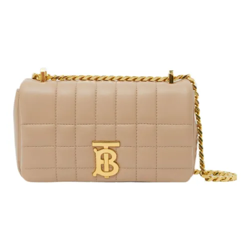 Burberry Lola Сумка из овечьей кожи Сумка через плечо Мини Женская Oats Бежевый