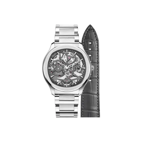 PIAGET Автоматический Механический Механизм Мужские PIAGET POLO Часы 42 мм Скелет