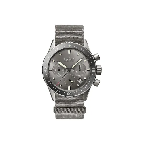 BLANCPAIN FIFTY FATHOMS Автоматический Механический Часы Мужские 43 мм Серый Циферблат