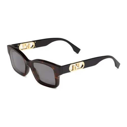 FENDI Солнцезащитные очки Черные Унисекс
