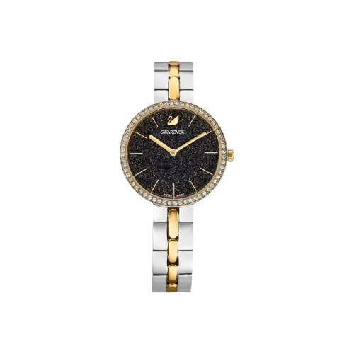 Swarovski Collection Наручные часы Кварцевый механизм Металлический ремешок Черный циферблат Женские 5644072
