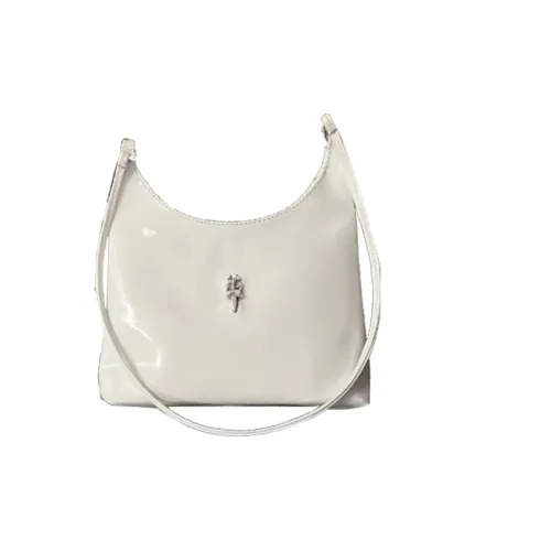 Chrome Hearts Лакированная кожа Сумка на плечо Сумка Сумка через плечо Женская Белая