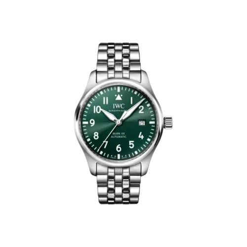 IWC Автоматический Механический Часы Мужской Pilot Collection 40 мм Зеленые