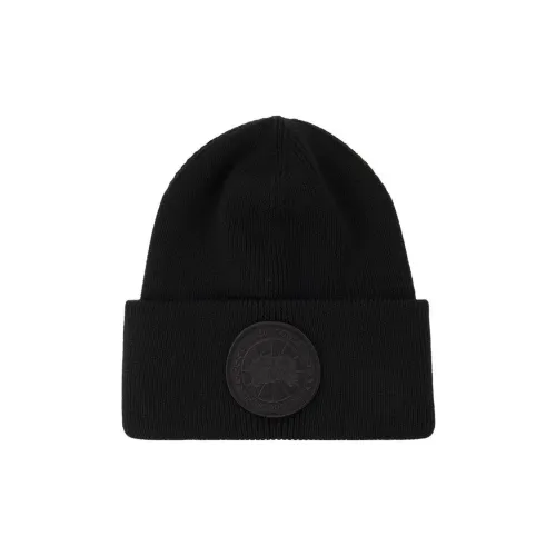 Canada Goose Шерстяные Шапки Черные Мужские