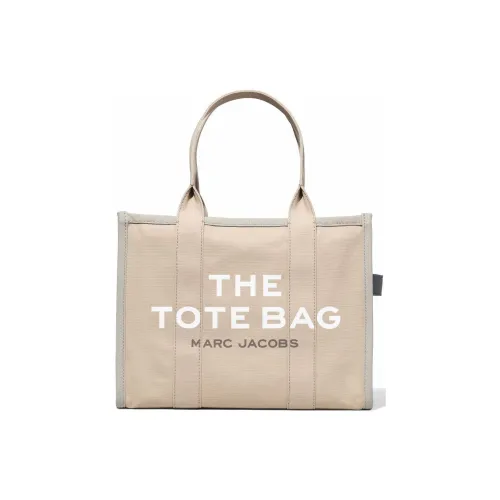 MARC JACOBS Хлопок Тоут Сумка Сумка для покупок Сумка через плечо Сумка Большая Женская Бежевая Серая