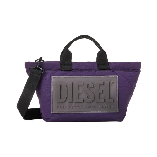 DIESEL Полиуретан Тоут Сумка Сумка для покупок Сумка через плечо Сумка Маленькая Женская Фиолетовая