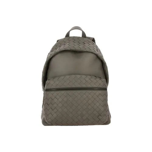 Bottega Veneta Телячья кожа Рюкзак Мужской Бетонно-серый