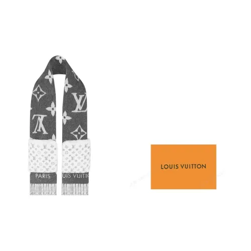 LOUIS VUITTON Кашемировые вязаные шарфы для женщин