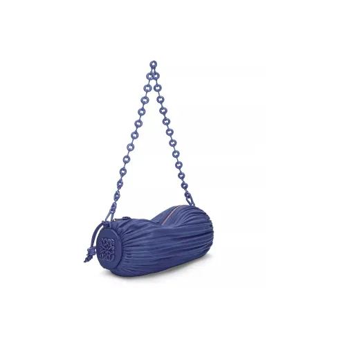 LOEWE Nappa Sheepskin Сумка через плечо Женская Фиолетовая