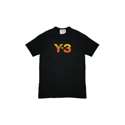Y 3 X Дворцовый Co Брендированный Черный Унисекс Футболка