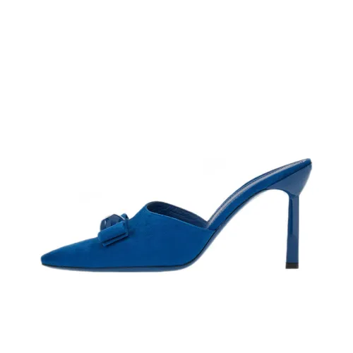 Ferragamo Vara Домашние тапочки Женские Синие