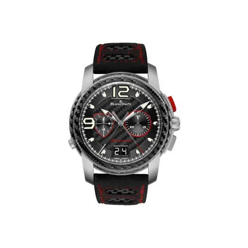 BLANCPAIN L Evolution Автоматический Механический Механизм Мужские Часы 43 мм Серый Циферблат Титан Корпус Часов