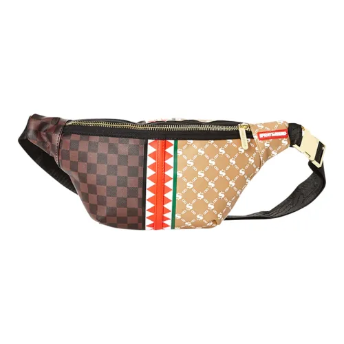 SPRAYGROUND Сумка через плечо из искусственной кожи с тканью сумка на пояс сумка через плечо унисекс клетка многоцветная