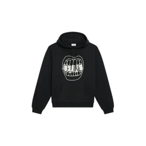 CELINE Мужские черные свитшоты