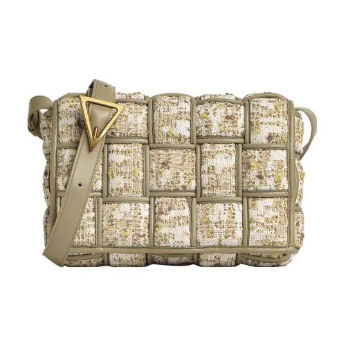 Bottega Veneta CASSETTE подушка сумка Полиамид Тофу Сумка через плечо Сумка на плечо Женская Овсяный