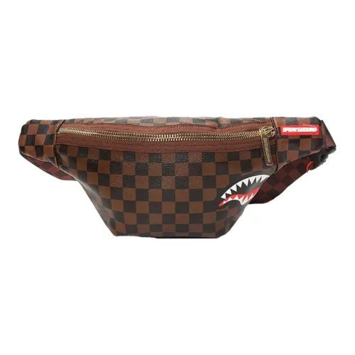 SPRAYGROUND Сумка через плечо из искусственной кожи сумка-банан среднего размера унисекс коричневый