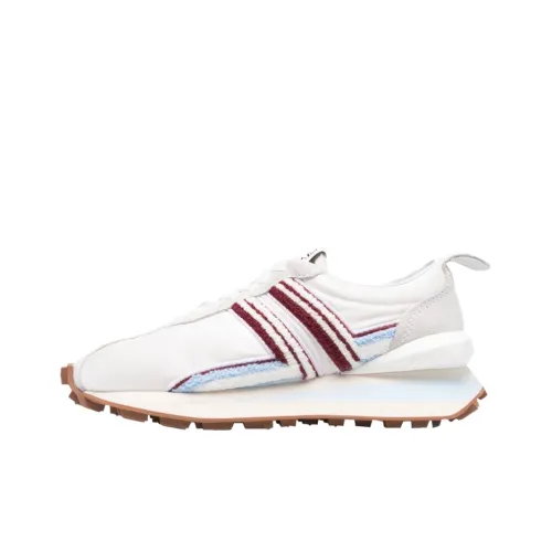 Lanvin Низкий топ Повседневная обувь Женская Бежевый Синий Красный