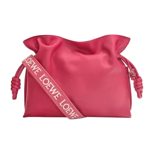 LOEWE Nappa Коровья кожа Одно плечо Через плечо Клатч Стандартный Женский Рубиновый красный Глазурь