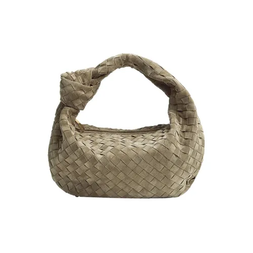 Bottega Veneta Jodie Коровья кожа Одно плечо Сумка Стандартная Женская Тауповая