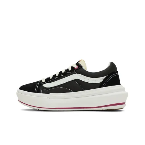 VANS Old Skool Collection Overt CC Low Топ Скейтборд Кроссовки Унисекс Черный Белый