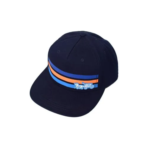 COACH Хлопок Кепки Черный Унисекс